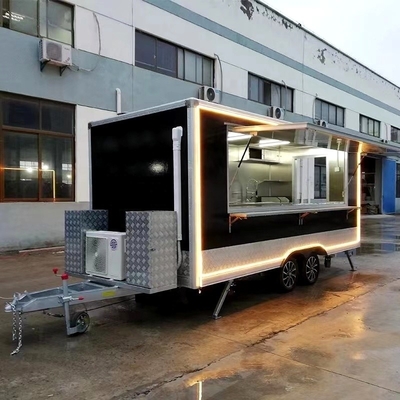 Fast food cart met aangepaste apparatuur 2021 Mobile Snack Cart Trade Trailer