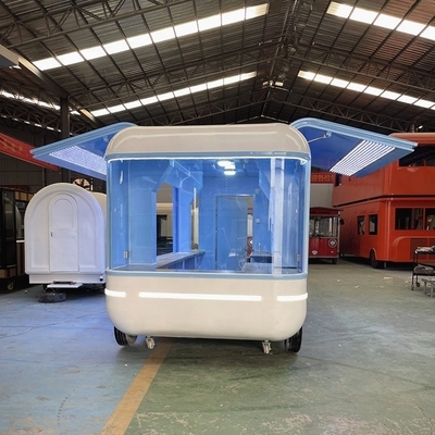 1000 kg mobiele snack food truck gas fast food karretje trailer keuken in productie-installatie
