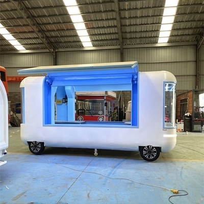 1000 kg mobiele snack food truck gas fast food karretje trailer keuken in productie-installatie