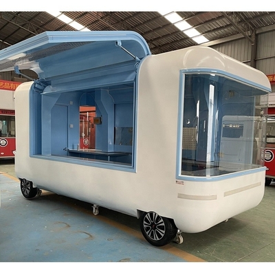 1000 kg mobiele snack food truck gas fast food karretje trailer keuken in productie-installatie
