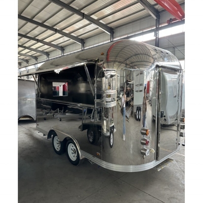 Stainless Steel Food Van India 85 km lange afstand geen vervuiling geavanceerde technologie