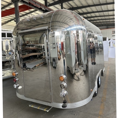 Stainless Steel Food Van India 85 km lange afstand geen vervuiling geavanceerde technologie