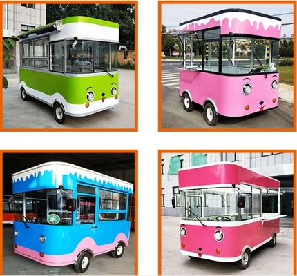 85 kilometer lange afstand Machinery Function Catering Trailer Food Trucks voor 2022 Canton Fair