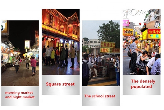 85 kilometer lange afstand Machinery Function Catering Trailer Food Trucks voor 2022 Canton Fair