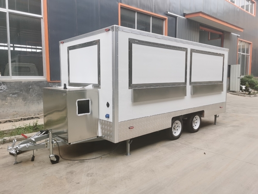 Voedsel maken voor mobiele pizzawaentjes