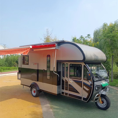 Elektrisch systeem voorzien op maat gemaakt off road RV caravan camper trailer met 50L koelkast