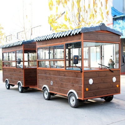 L420cm*W180cm*H230cm 600kg zilveren mobiele food trailer 220V/380V