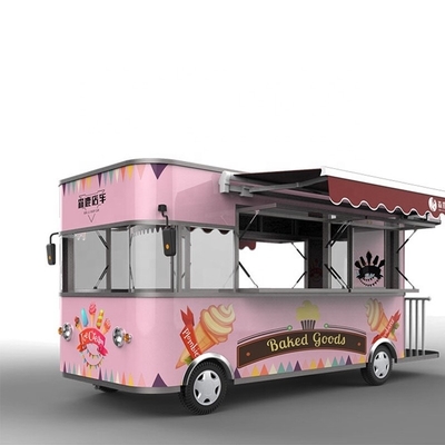 600 kg multifunctionele foodcateringtrucks met een gebruiksvriendelijk ontwerp
