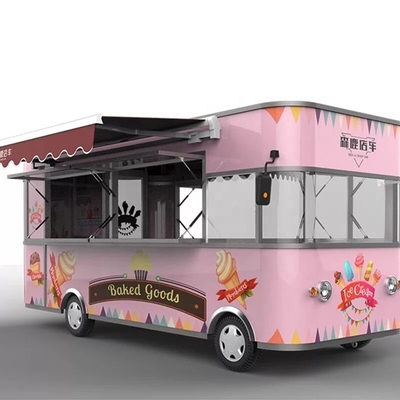 600 kg multifunctionele foodcateringtrucks met een gebruiksvriendelijk ontwerp