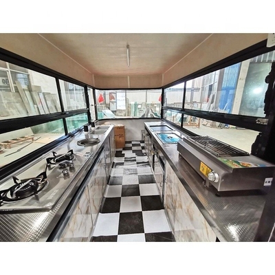 220V/380V BLS-125A Automatische mobiele keuken Food Truck
