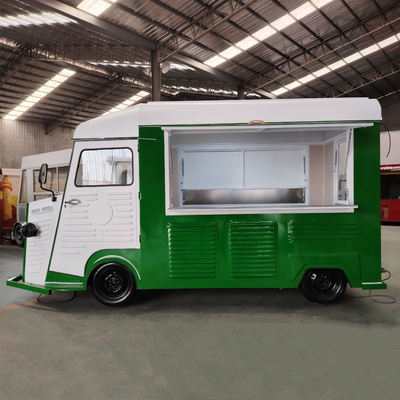 Multifunctionele elektrische mobiele bestelwagen Fastfood Snack Catering Koffie Truck Trailer Cart