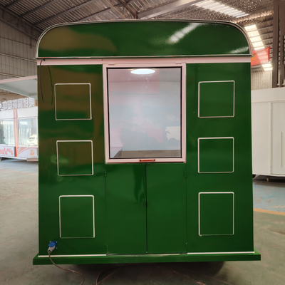 Multifunctionele elektrische mobiele bestelwagen Fastfood Snack Catering Koffie Truck Trailer Cart