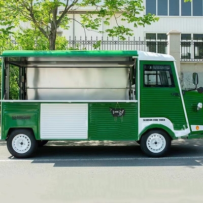Multifunctionele elektrische mobiele bestelwagen Fastfood Snack Catering Koffie Truck Trailer Cart