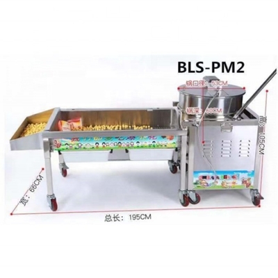 Binnenlandse dorpen actieve vraag 40w Industrielle machine popcorn met handelsgarantie