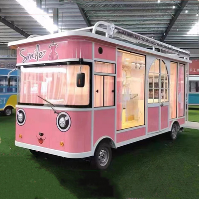 Elektrische mobiele kledingtrailer voor kleding van mannen, vrouwen en kinderen
