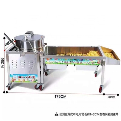 24 maanden garantie Super Performance Popcorn Machine voor de productie van maïsolie suiker snacks