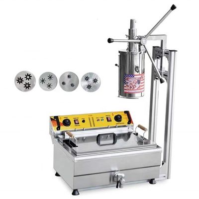 5 malen Roestvrij staal Churros machine 1100*600*570mm