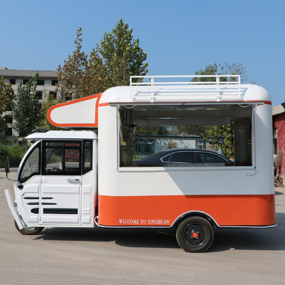 Spanning 110v/220v 2023 Multifunctionele mobiele elektrische fastfood snack drank driewieler