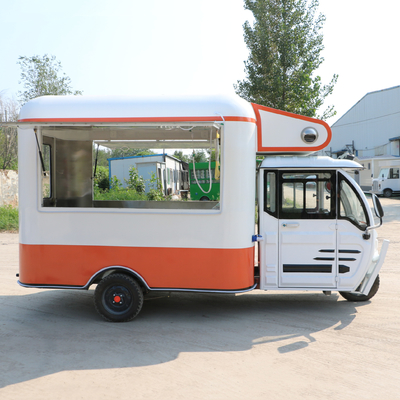 Spanning 110v/220v 2023 Multifunctionele mobiele elektrische fastfood snack drank driewieler