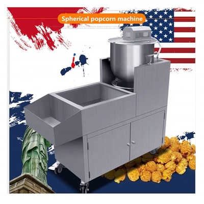 Gas- of elektrische popcorn/popcorn snackmachine 530 mm pandiameter