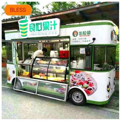 Mobiele voedseltruck met thermische isolatie en op maat gemaakte elektrische vierwiel