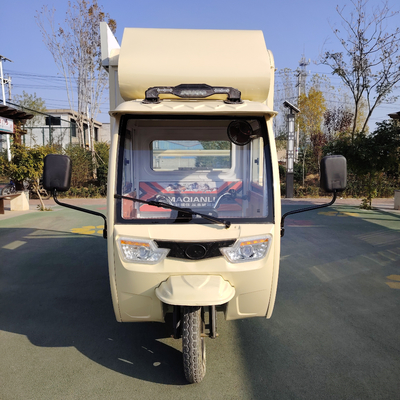 Multifunctionele 3.0kw elektrische driewieler voor mobiele fastfood drankjes en snacks verkoop