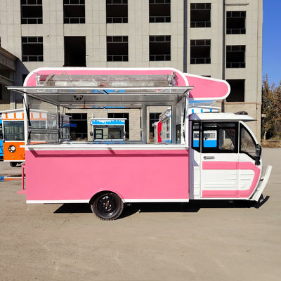 Multipurpose mobiele elektrische fastfood snack driewieler voor kookolie met 40 km per uur