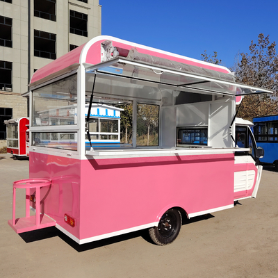 Multipurpose mobiele elektrische fastfood snack driewieler voor kookolie met 40 km per uur