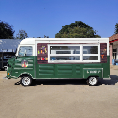 Op maat gemaakte elektrische mobiele bestelwagen Fast Food Snack Catering Drinks Koffie Truck Trailer Cart