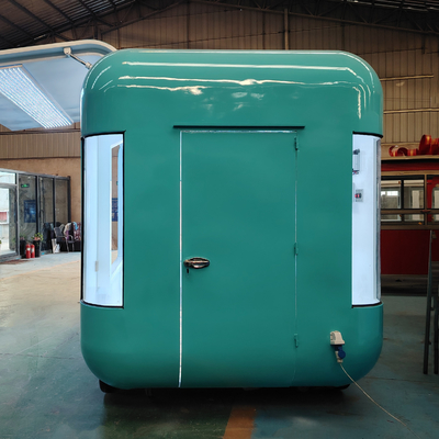 Multifunctionele elektrische mobiele winkeltruck met food- en snacktrailer