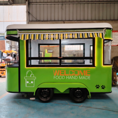 Op maat gemaakte elektrische mobiele complete keukenapparatuur voor fastfood snack catering van