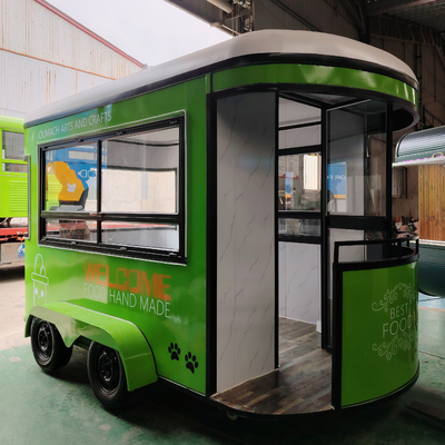 Op maat gemaakte elektrische mobiele complete keukenapparatuur voor fastfood snack catering van