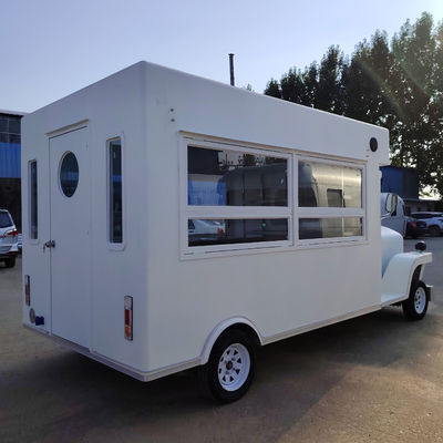 Mobiele elektrische fastfood snack catering ijs koffie truck trailer boetiek 1500kg