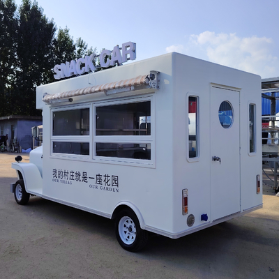 Mobiele elektrische fastfood snack catering ijs koffie truck trailer boetiek 1500kg
