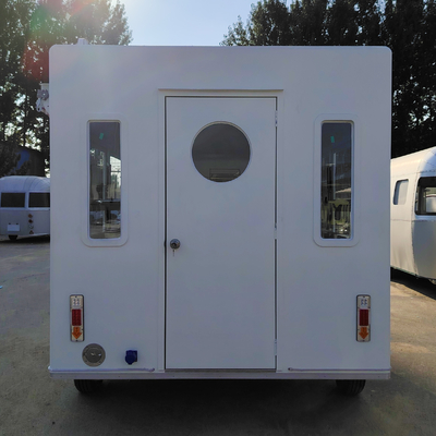 Mobiele elektrische fastfood snack catering ijs koffie truck trailer boetiek 1500kg