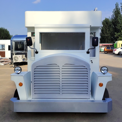 Mobiele elektrische fastfood snack catering ijs koffie truck trailer boetiek 1500kg