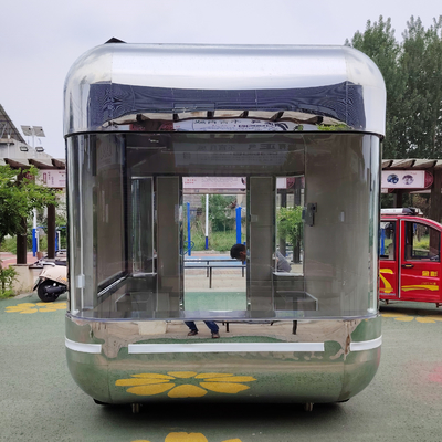 Retail Multifunctionele elektrische mobiele kledingwinkel Voedsel Snack trailer Boetiekmandje