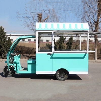 Multipurpose mobiele elektrische fastfood snack driewieler met drie wielen 40 km/uur snelheid