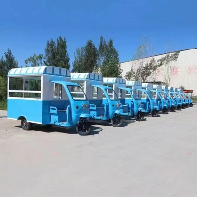 Multipurpose mobiele elektrische fastfood snack driewieler met drie wielen 40 km/uur snelheid