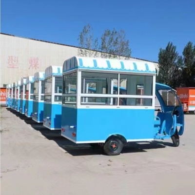 Multipurpose mobiele elektrische fastfood snack driewieler met drie wielen 40 km/uur snelheid