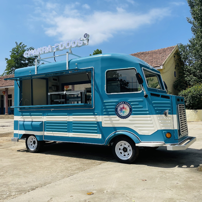 Multifunktioneel Fast Food Snack Catering Drinks Koffie Truck Trailer Cart voor boerderijen 2023