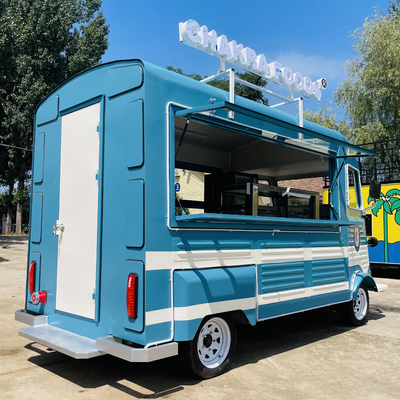 Multifunktioneel Fast Food Snack Catering Drinks Koffie Truck Trailer Cart voor boerderijen 2023