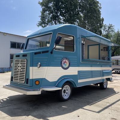 Multifunktioneel Fast Food Snack Catering Drinks Koffie Truck Trailer Cart voor boerderijen 2023