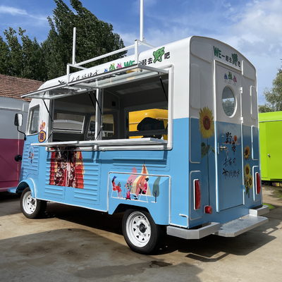 Multifunctionele elektrische mobiele bestelwagen Fastfood Snack Catering Drinks Koffie Truck Trailer Cart