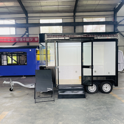 Multifunktioneel 3.0kw elektrisch mobiel salon vrachtwagen voor schoonheid make-up manicure oog-brauw vormgeving massage en SPA