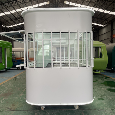 2023 Mobiele koffie melk thee soja melk vers sap groenten fruit salade auto trolley