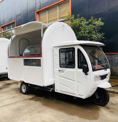 2023 Multifunctionele mobiele elektrische fastfood snack driewieler Pedicab voor detailhandel