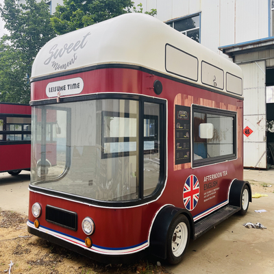 Mobiele verkoop Fruit Salad Koffie Melk Thee Bier IJs Cream Design Truck Trailer Cart