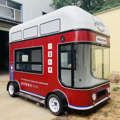 Mobiele verkoop Fruit Salad Koffie Melk Thee Bier IJs Cream Design Truck Trailer Cart