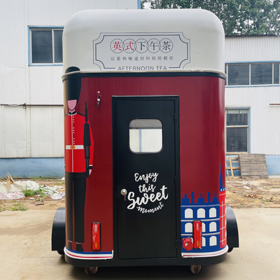 Mobiele verkoop Fruit Salad Koffie Melk Thee Bier IJs Cream Design Truck Trailer Cart